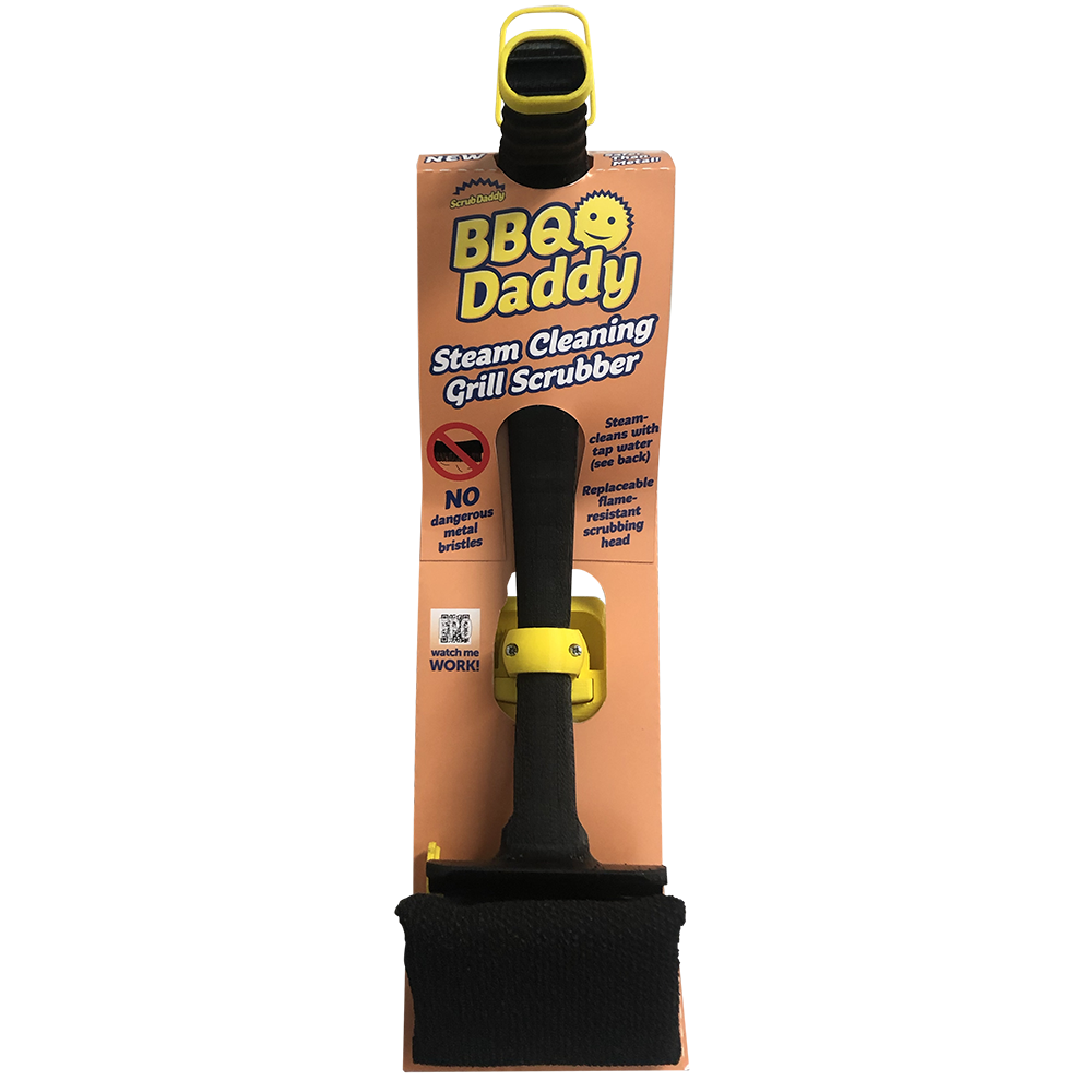 Scrub Daddy BBQ Daddy Grill Brush - Bristle Free Steam Cleaning Scrubber  810044131147 - The Home Depot