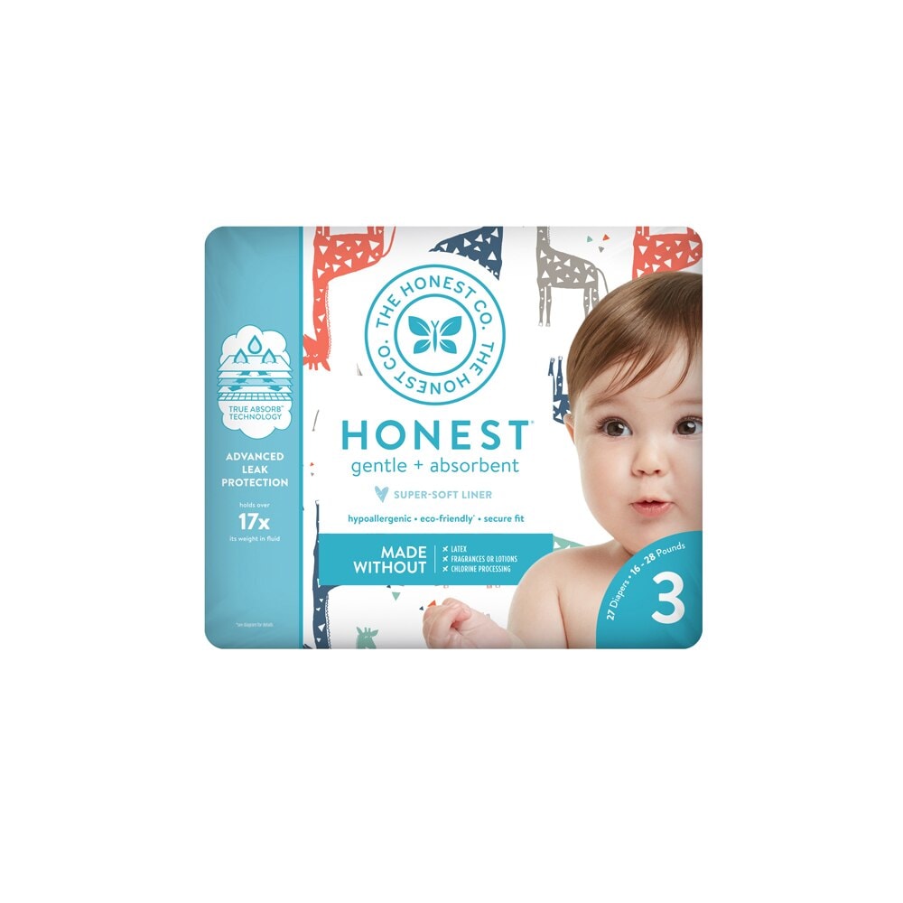honest diapers size 3
