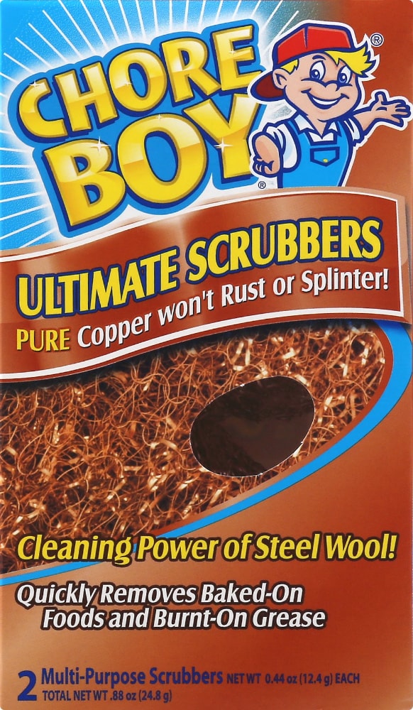 Chore Boy Ultimate Copper Scrubbers 2 ct Pay Less Super Markets