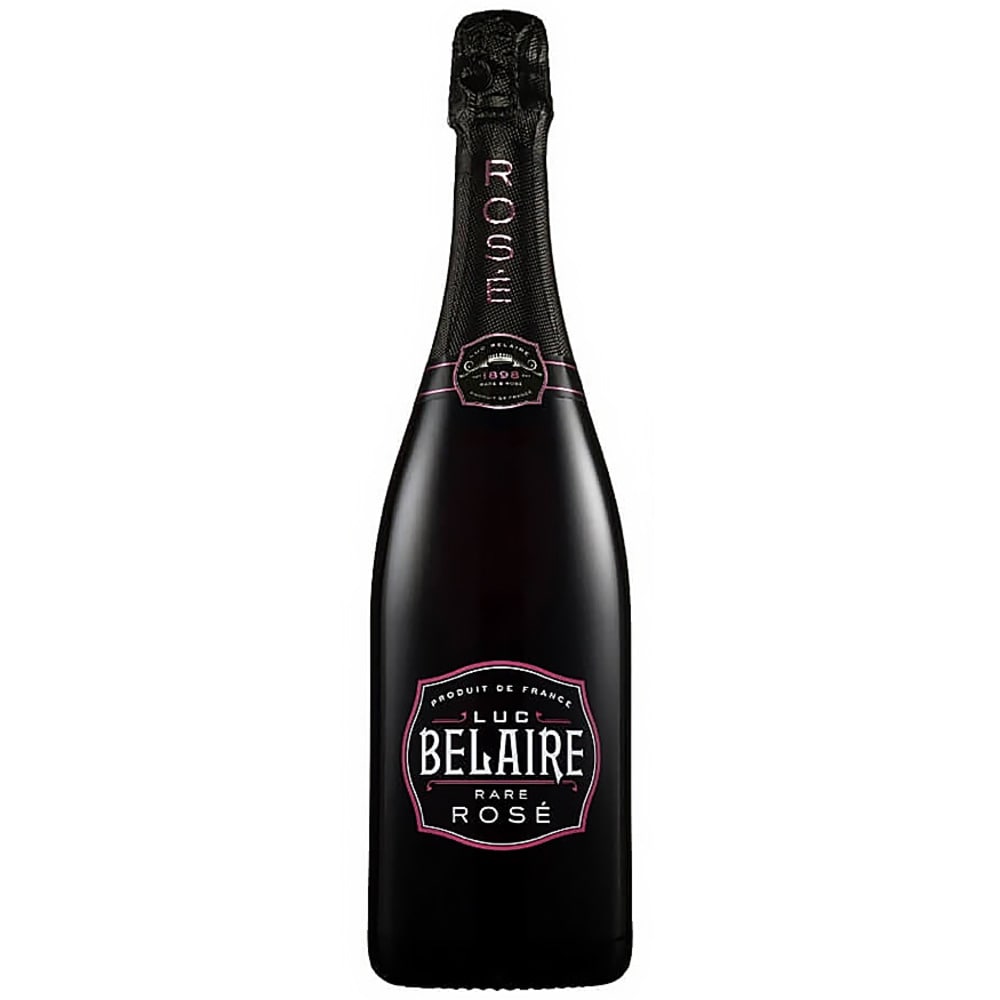 Luc Belaire Sec Rare Rose France Sparkling Wine, 750 ml