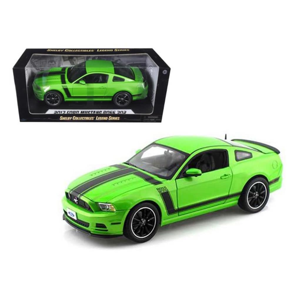 Shelby Collectibles SC453 2013 Ford Mustang Boss 302 Green 1