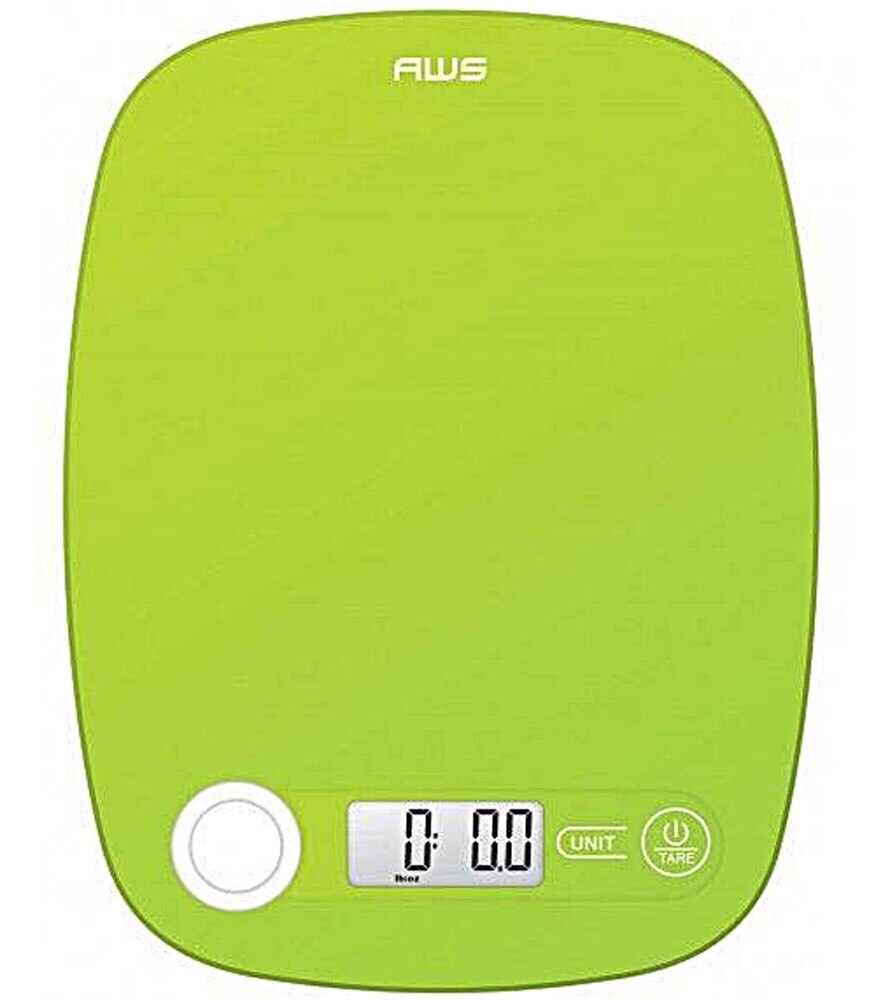 American Weigh Scales 5k Low Profile Kitchen Scale Lime 1 Ct Food 4 Less