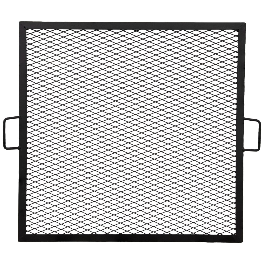Sunnydaze X Marks Cooking Grate - Square Steel Fire Pit Cooking Grill - 40 Sunnydaze X Marks Cooking Grate - Square Steel Fire Pit Cooking Grill - 40