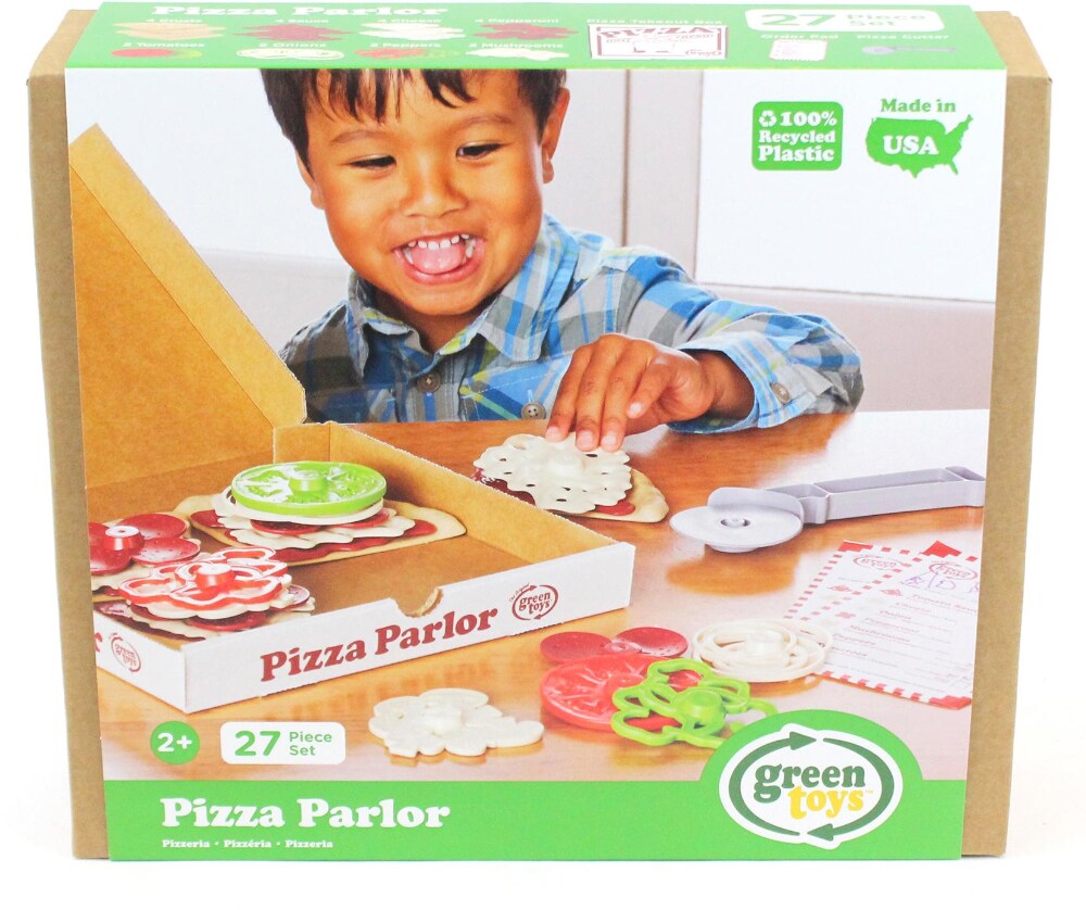 green toys play food