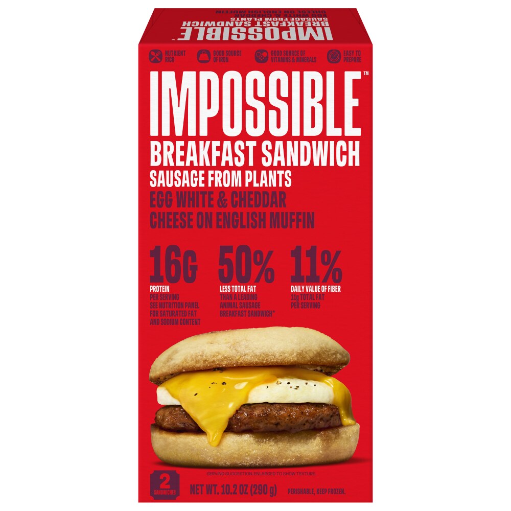Impossible™ Breakfast Sandwich, 10.2 oz