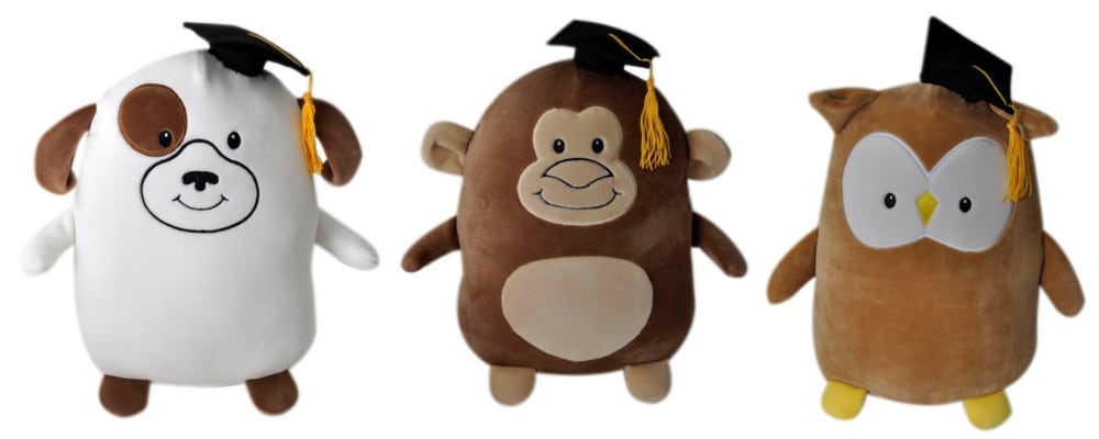 graduation llama plush