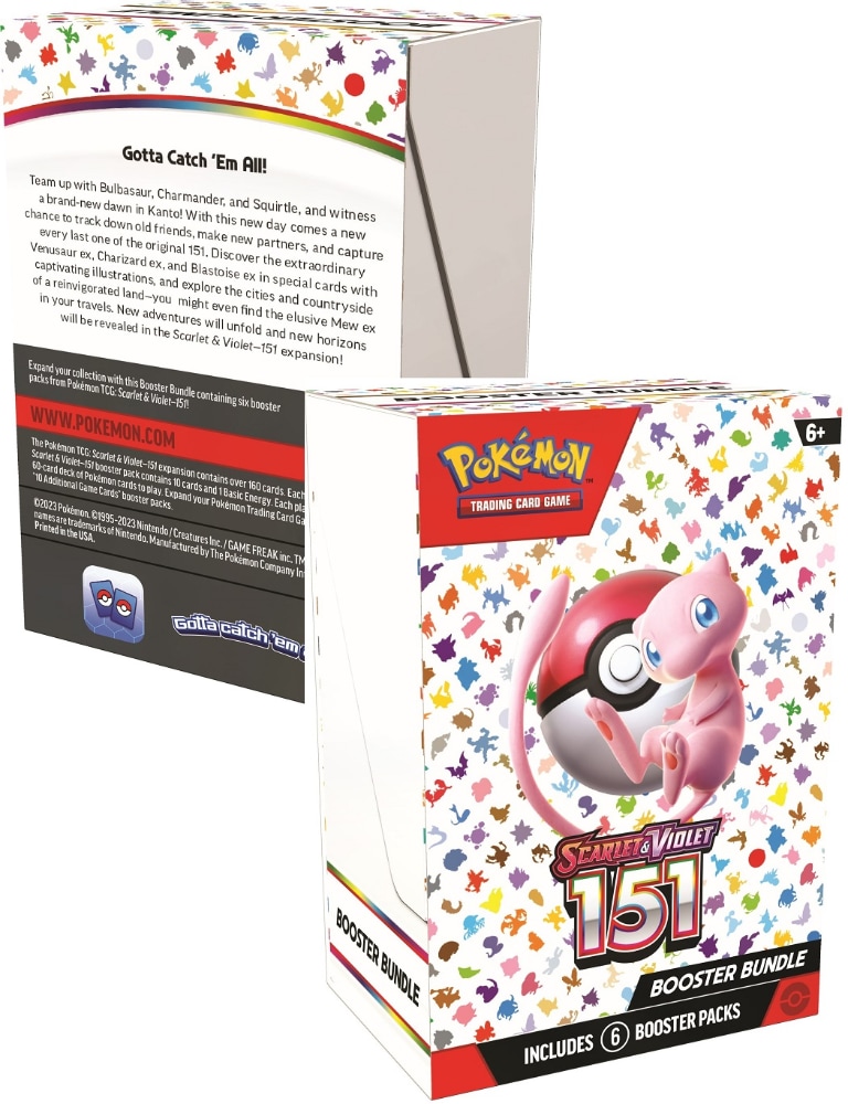 Pokémon TCG: Scarlet & Violet - 151 Collection - Booster Bundle – Pokemon  Plug