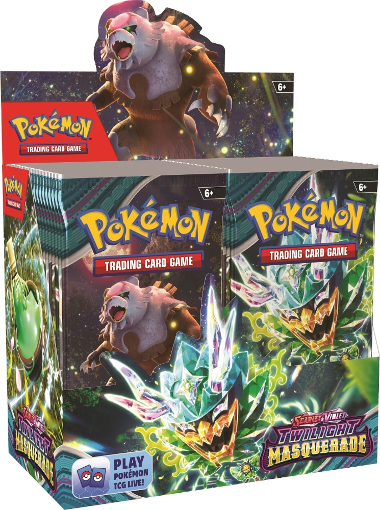 Pokemon Scarlet & Violet 6 Twilight Masquerade Booster Box Pokemon Scarlet & Violet 6 Twilight Masquerade Booster Box