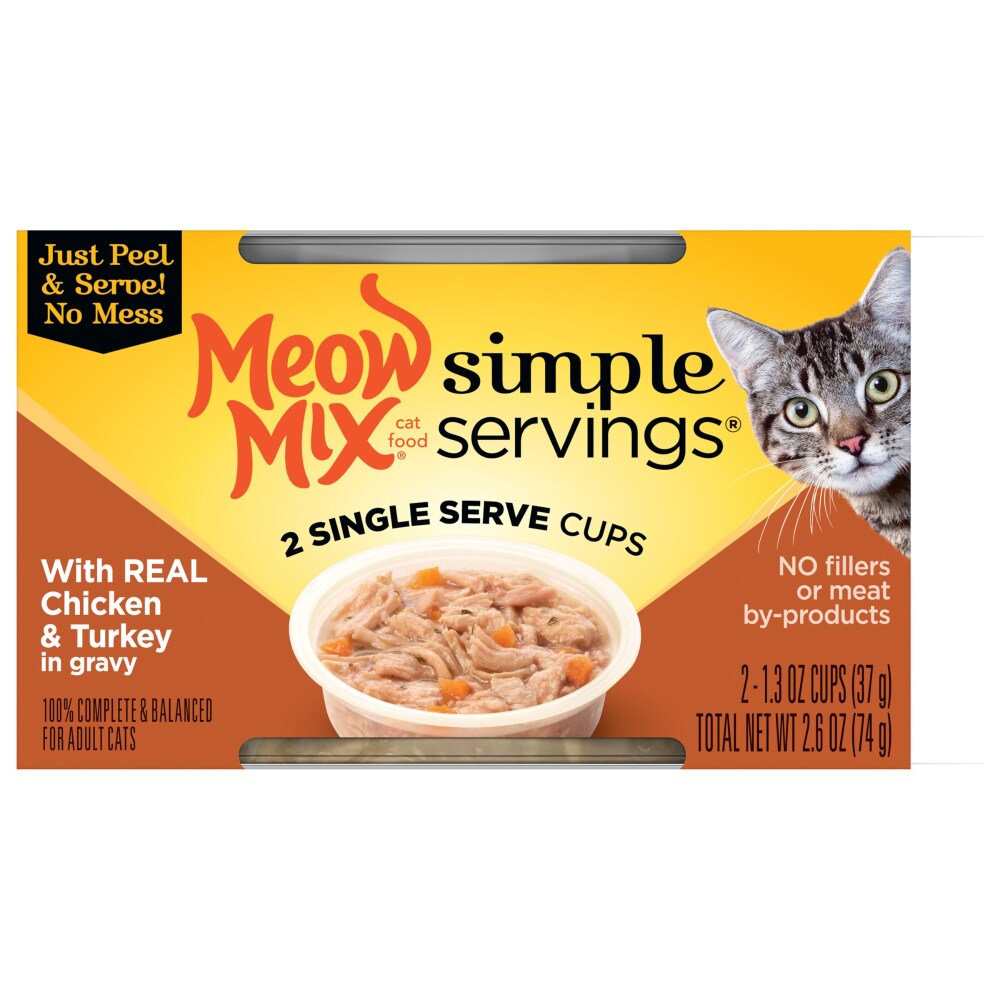 single serving wet cat food