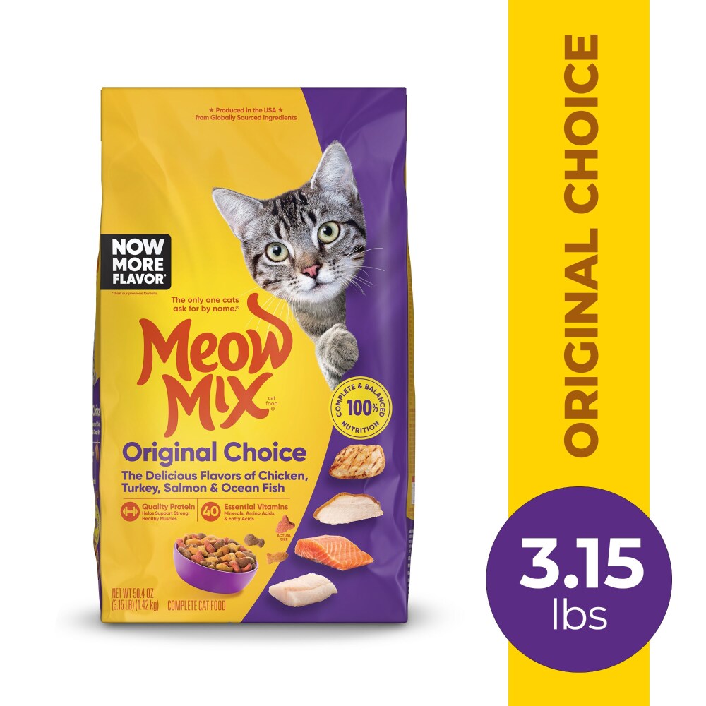 meow mix wet food nutrition