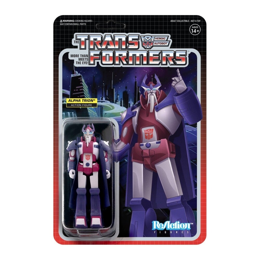 Super 7 Transformers G1 Alpha Trion - ReAction Figure Super 7 Transformers G1 Alpha Trion - ReAction Figure