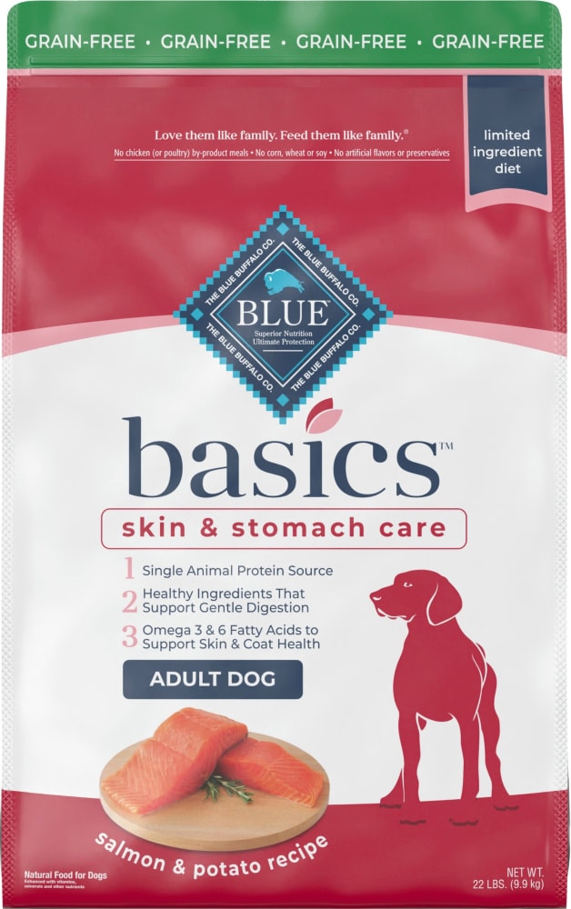 blue buffalo dog food salmon and sweet potato