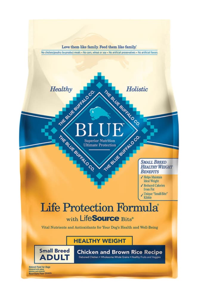 blue small breed dog food