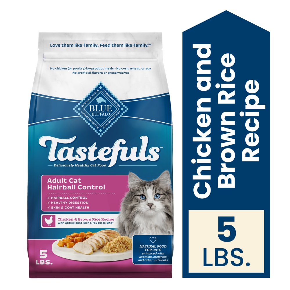 blue buffalo hairball control cat food