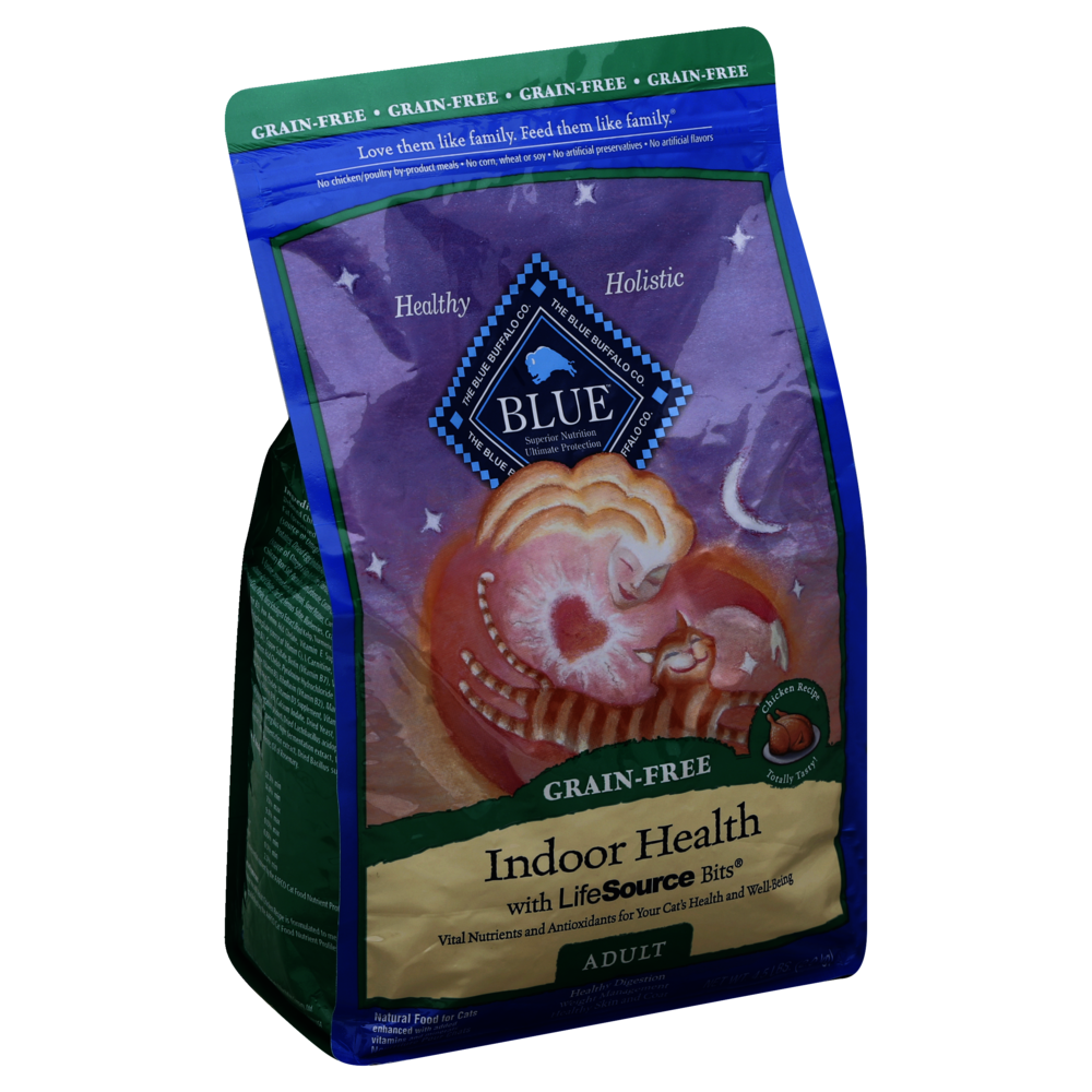 blue buffalo indoor chicken cat food