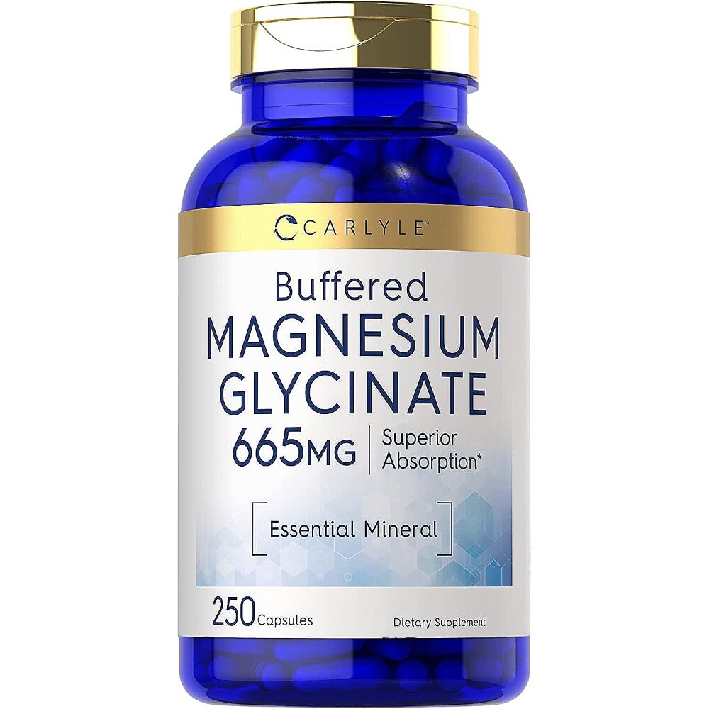 Carlyle Magnesium Glycinate 665mg | 250 Capsules, 250 Carlyle Magnesium Glycinate 665mg | 250 Capsules, 250