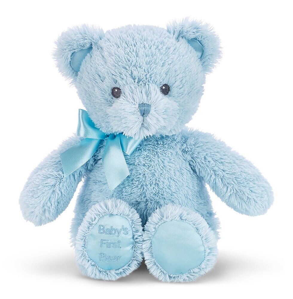 blue plush bear