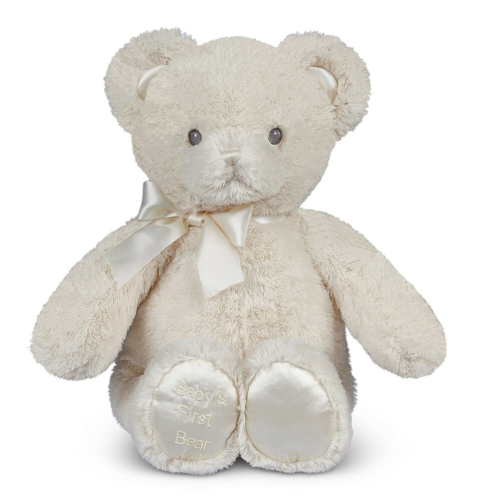 first teddy bear for baby