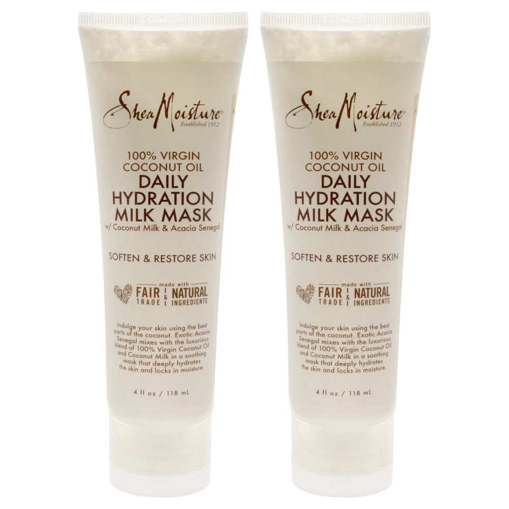 SHEA MOISTURE 100% Virgin Coconut Oil Daily Hydration Milk Mask (4oz)