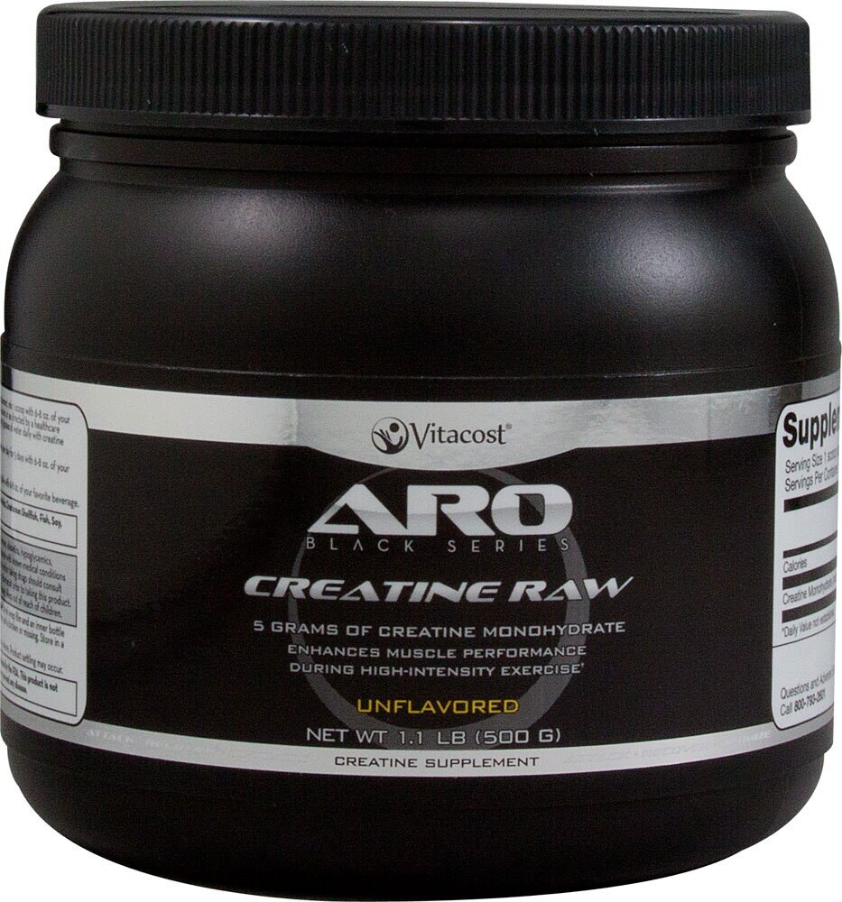 ARO-Vitacost Black Series Unflavored Creatine Raw Supplement, 1.1 lb - Dillons Food Stores ARO-Vitacost Black Series Unflavored Creatine Raw Supplement, 1.1 lb - Dillons Food Stores