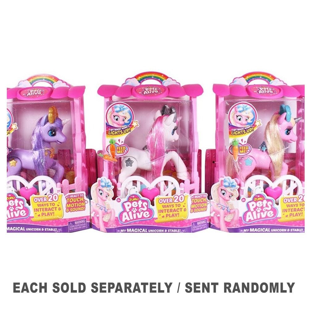 zuru pets alive unicorn
