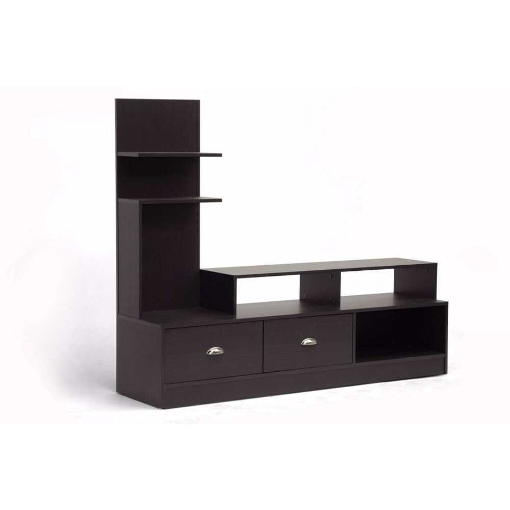 Baxton Studio Armstrong Dark Brown Modern TV Stand Baxton Studio Armstrong Dark Brown Modern TV Stand