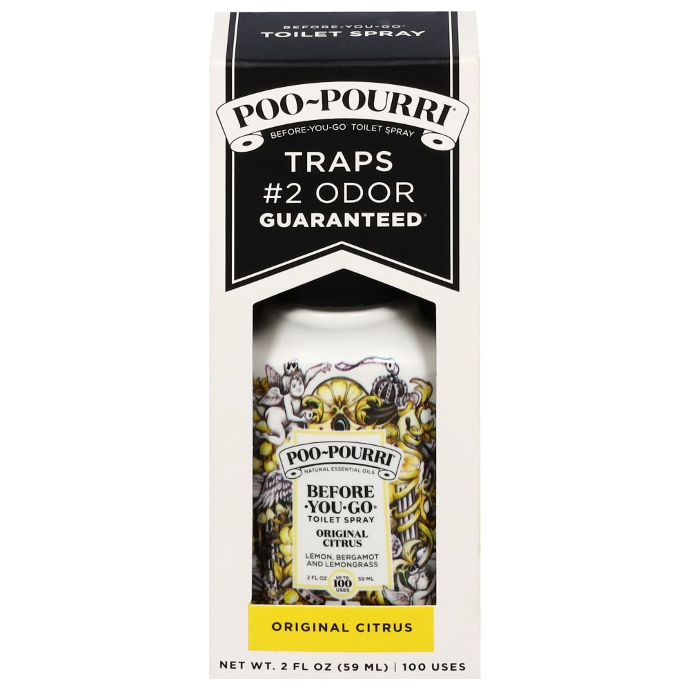 Poo-Pourri Original Scent Essential Oil Bathroom Deodorizer Poo-Pourri Original Scent Essential Oil Bathroom Deodorizer