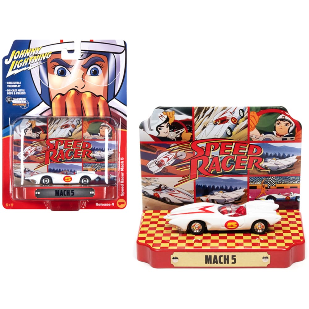 Vintage Speed Racer Mach 5 Play Set Toy Car | eBay