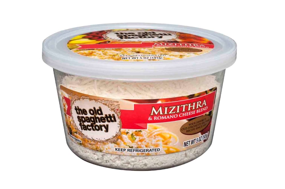 The Old Spaghetti Factory Shredded Mizithra & Romano Cheese The Old Spaghetti Factory Shredded Mizithra & Romano Cheese