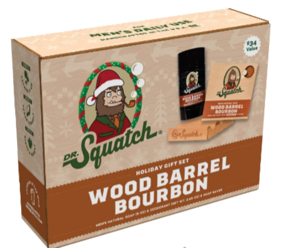 Dr. Squatch Limited Edition 2-Pack Soap Holiday Gift Set