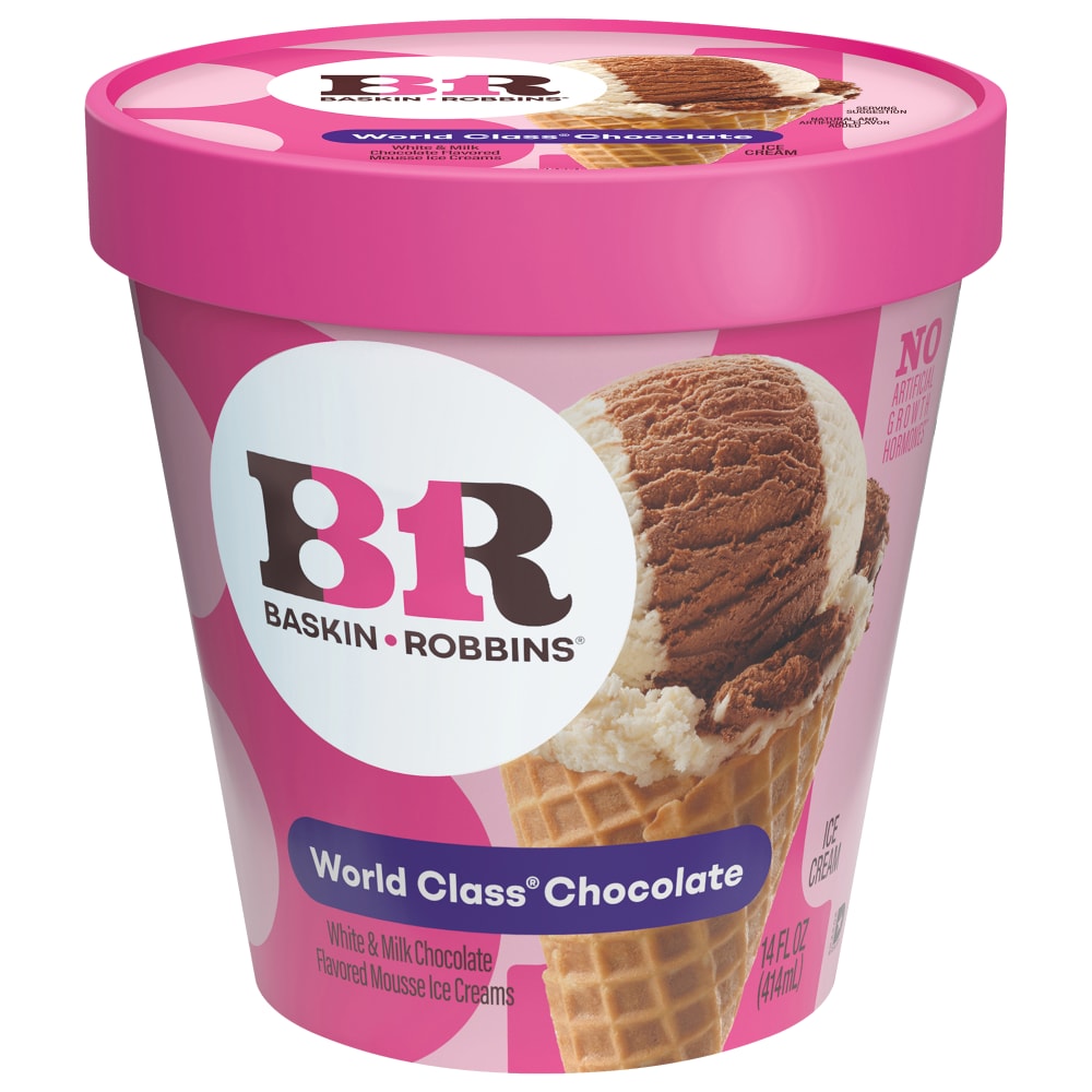 Foods Co Baskin Robbins World Class Chocolate Ice Cream 14 Fl Oz
