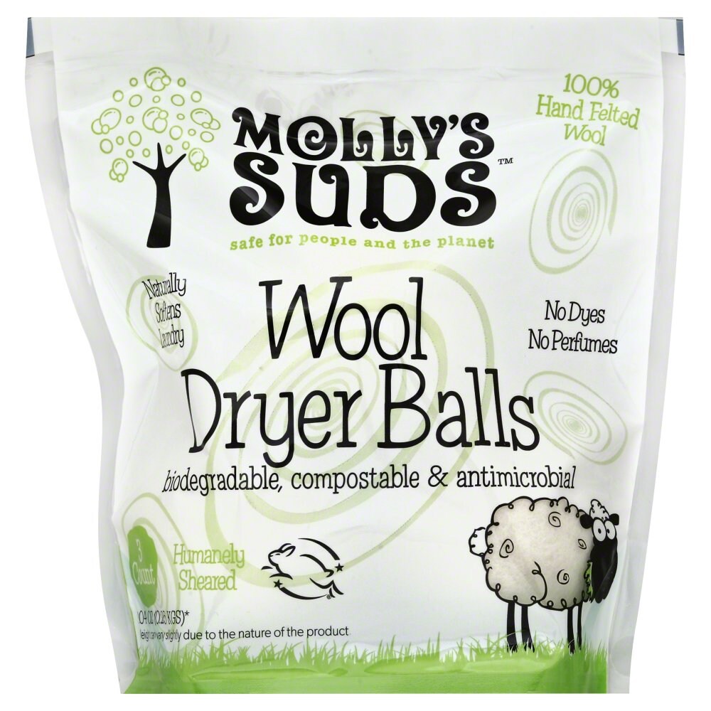 molly suds wool dryer balls