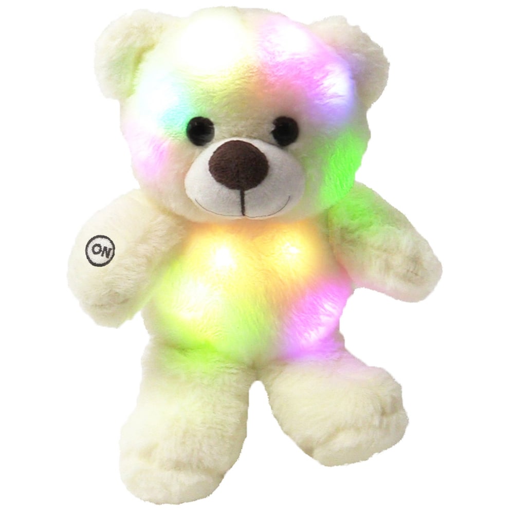 Amazon.com: The Noodley Rainbow Lites Light Up Teddy Bear