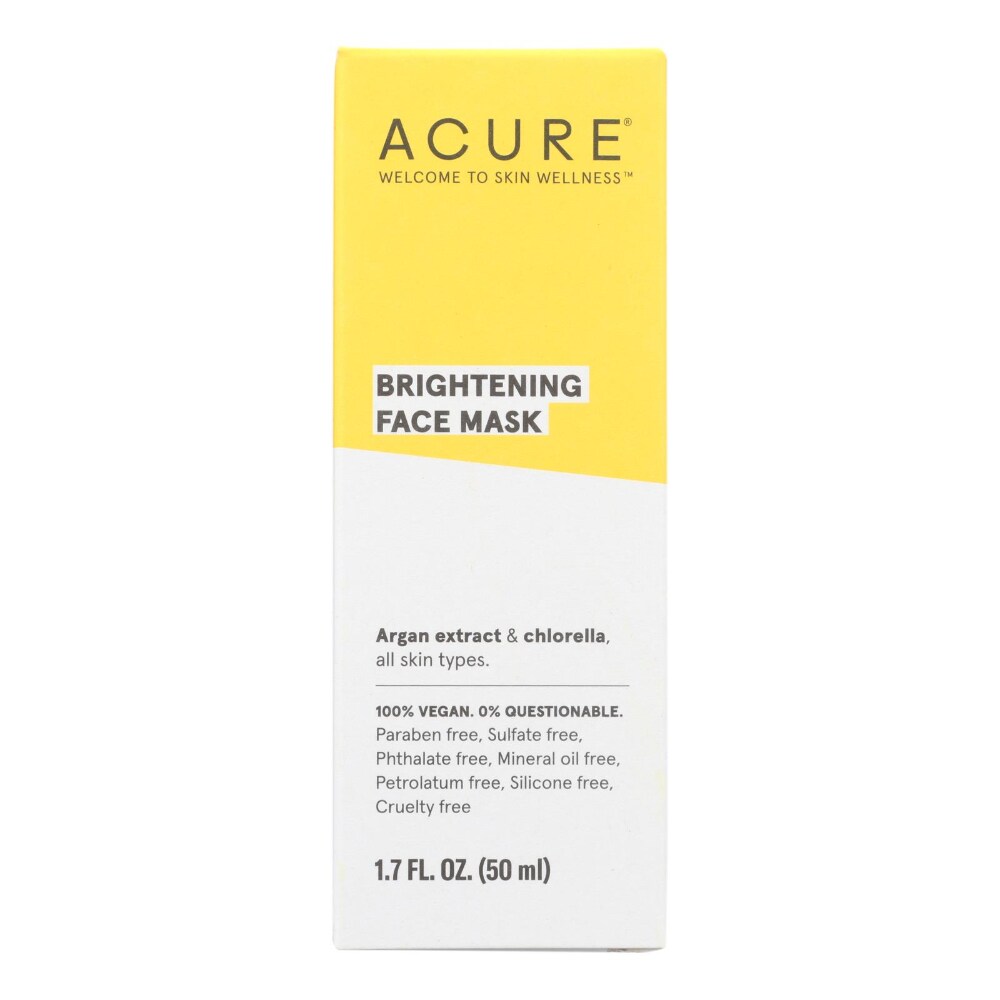 Download Kroger Acure Brightening Face Mask 1 7 Fl Oz PSD Mockup Templates
