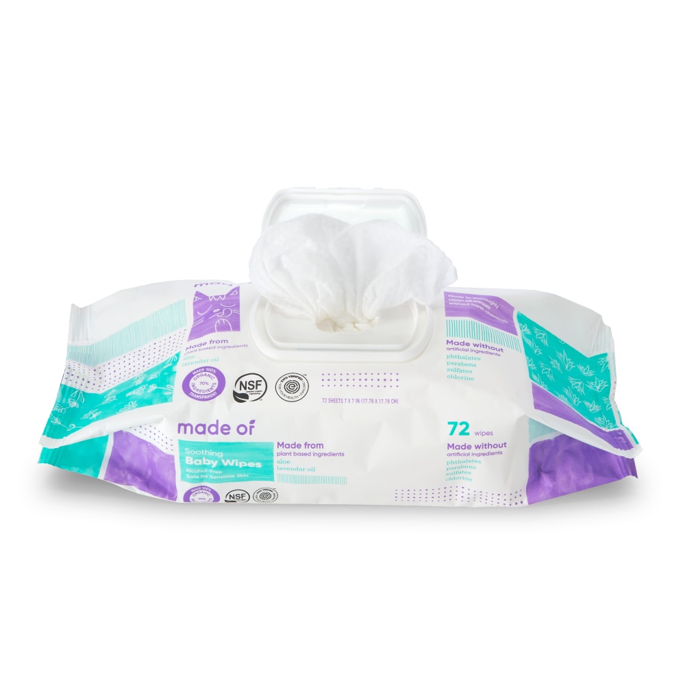 how are baby wipes made