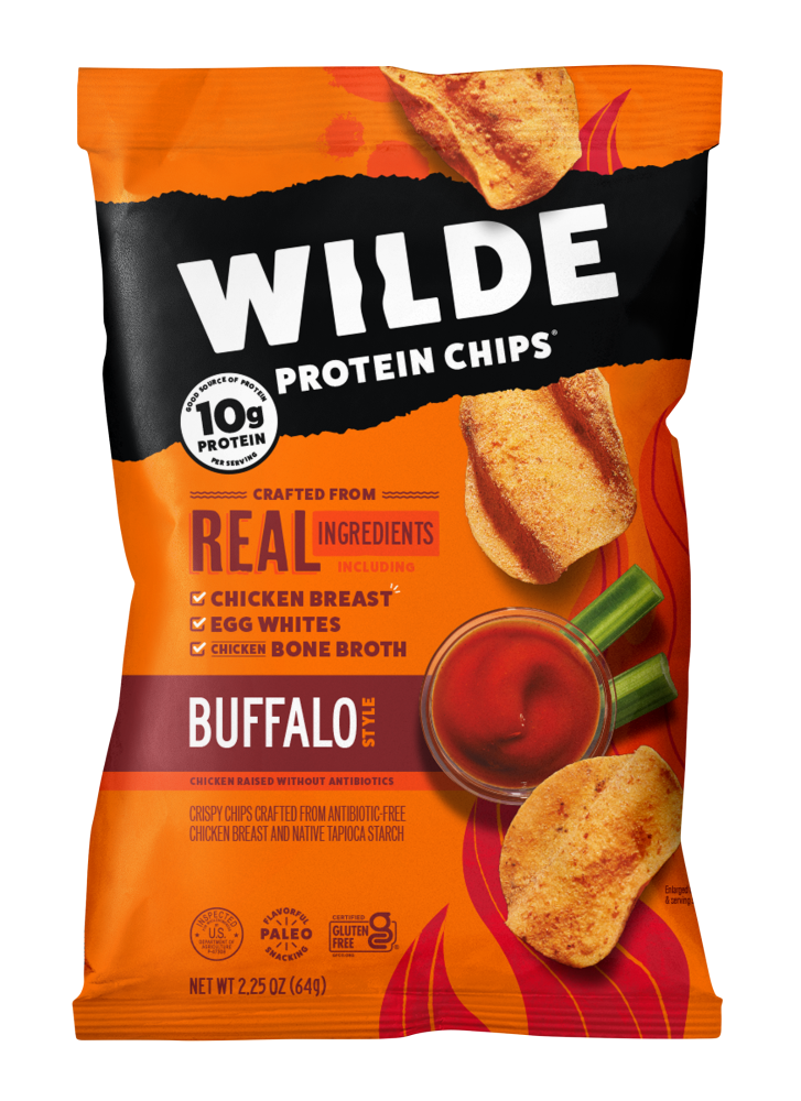 Wilde Buffalo Style Chicken Chips, 2.25 oz - King Soopers Wilde Buffalo Style Chicken Chips, 2.25 oz - King Soopers