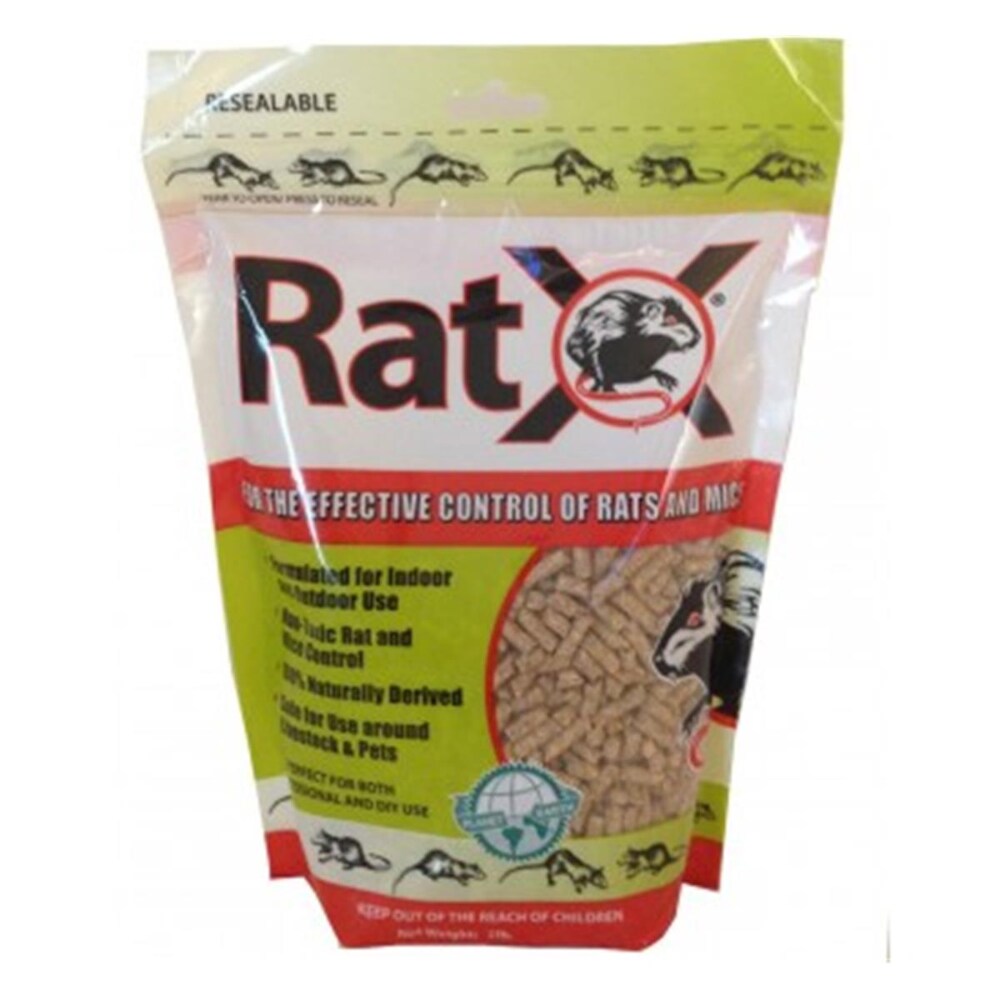 RatX Non-Toxic Bait Pellets For Mice and Rats 3 lb 1 pk