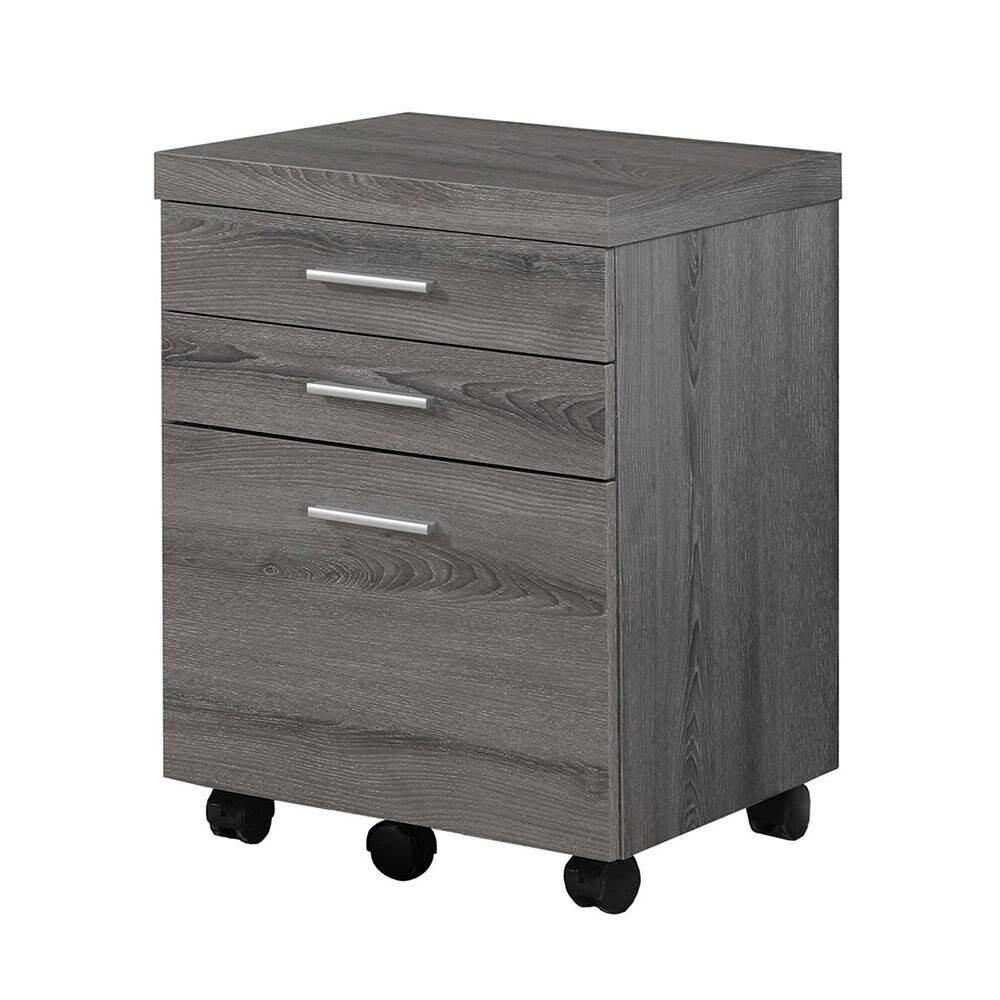 Monarch Home Office Furniture Small Rolling 3 Drawer Wood Filing Storage Cabinet 1 Piece Fred Meyer