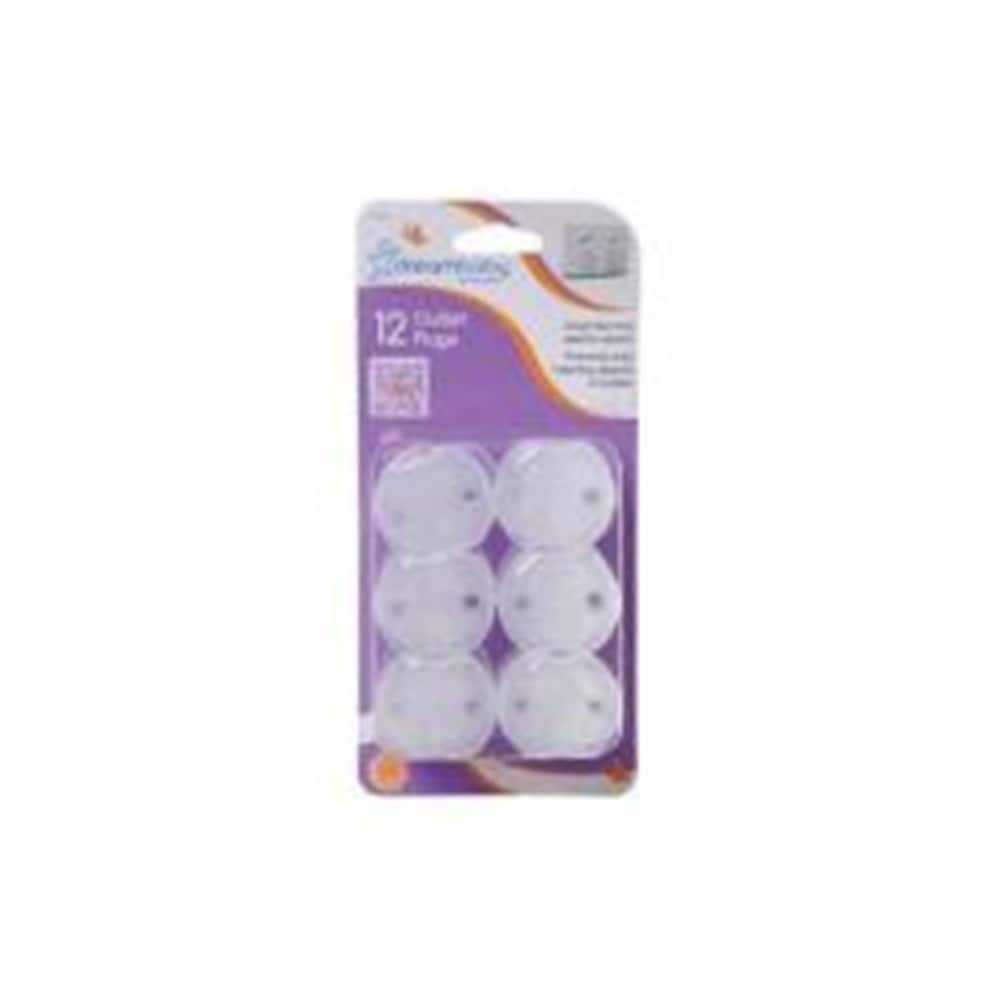 Dreambaby Clear Plastic Outlet Protector 12 pk Dreambaby Clear Plastic Outlet Protector 12 pk
