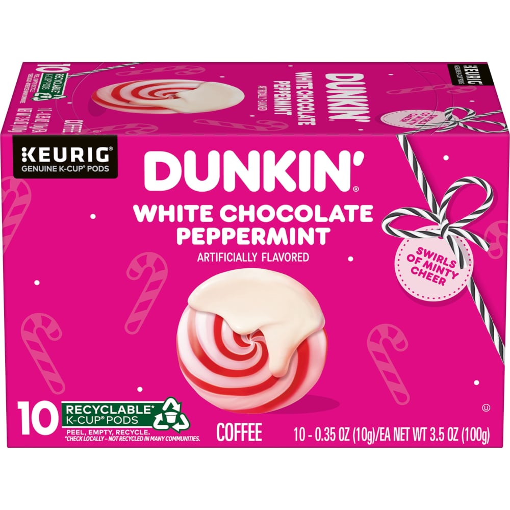 Dunkin' K-Cup Polar Peppermint Coffee Dunkin' K-Cup Polar Peppermint Coffee