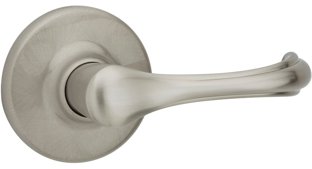 Kwikset Dorian Satin Nickel Passage Lever Right or Left Handed Kwikset Dorian Satin Nickel Passage Lever Right or Left Handed