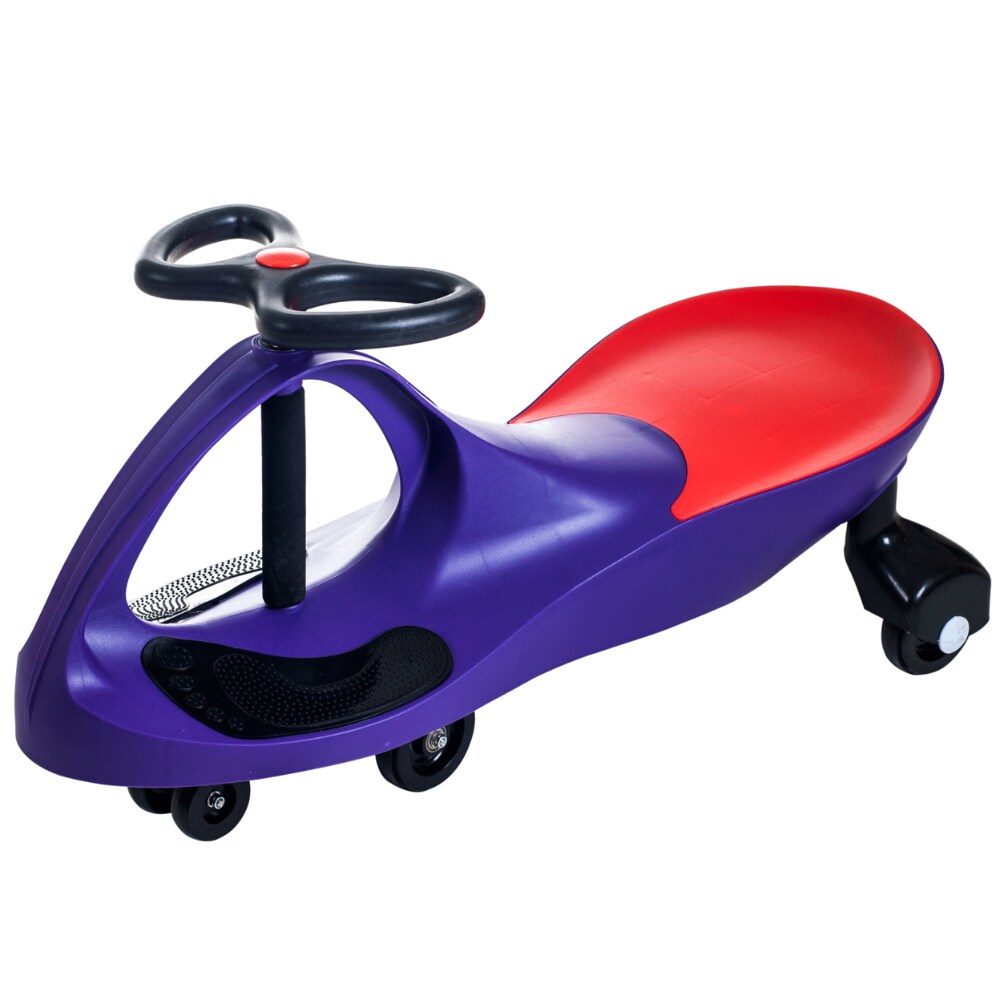 purple ride on car