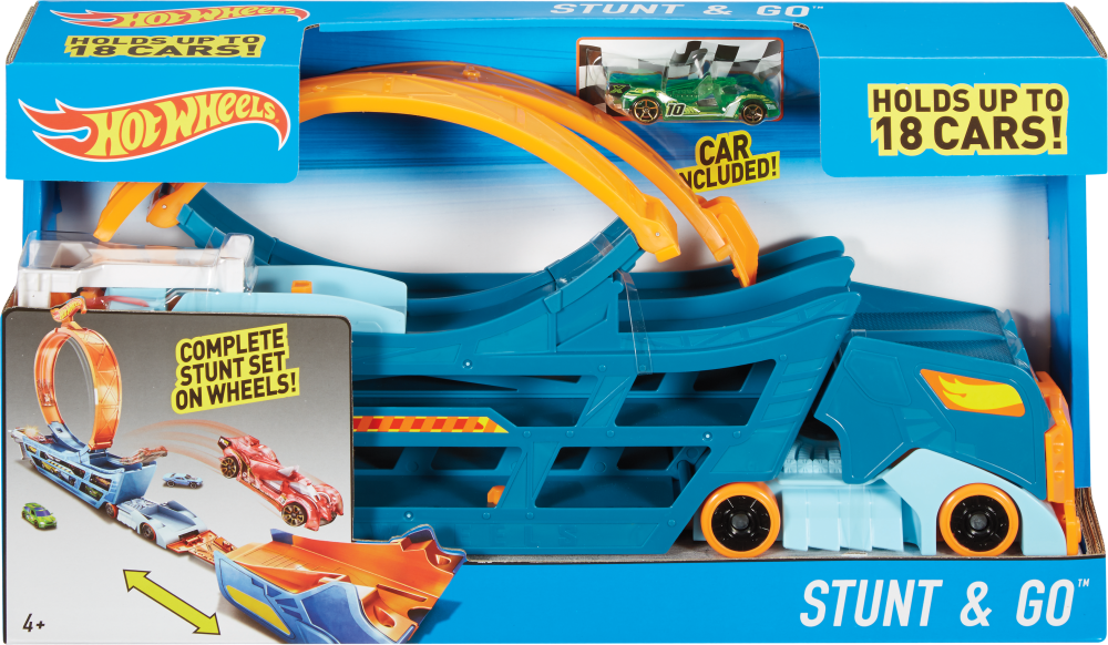 hot wheels stunt and go