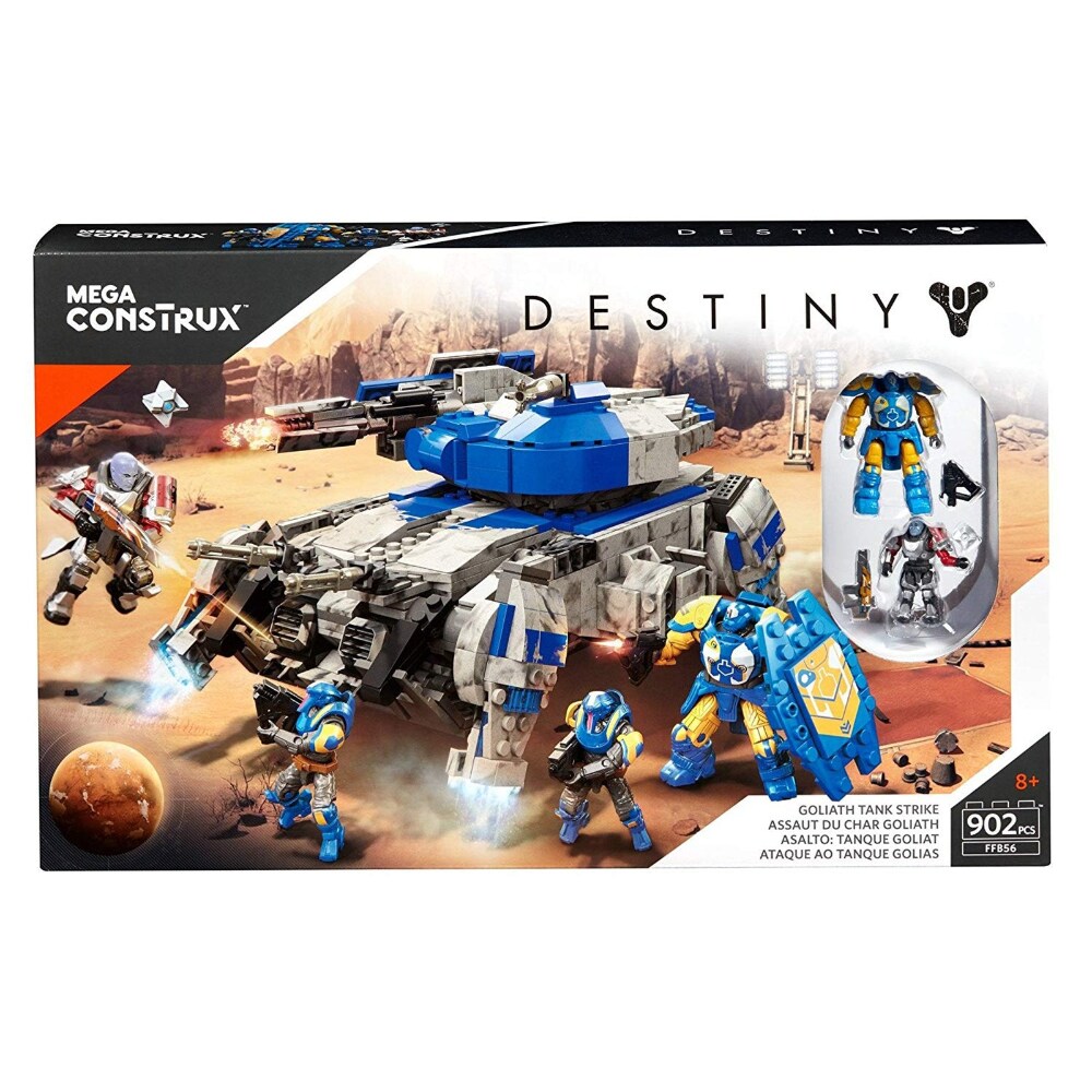 Mega Construx Destiny Goliath Tank Strike Building Set