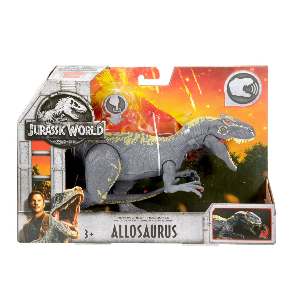 jurassic world roarivores allosaurus