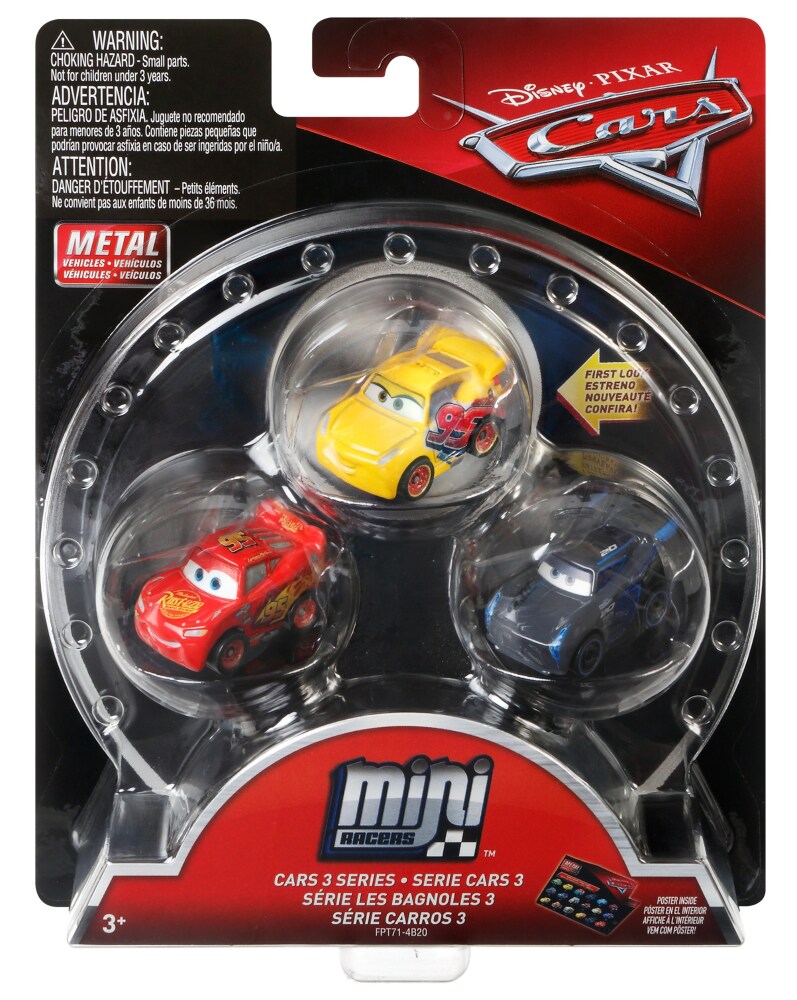 cars pixar mini racers