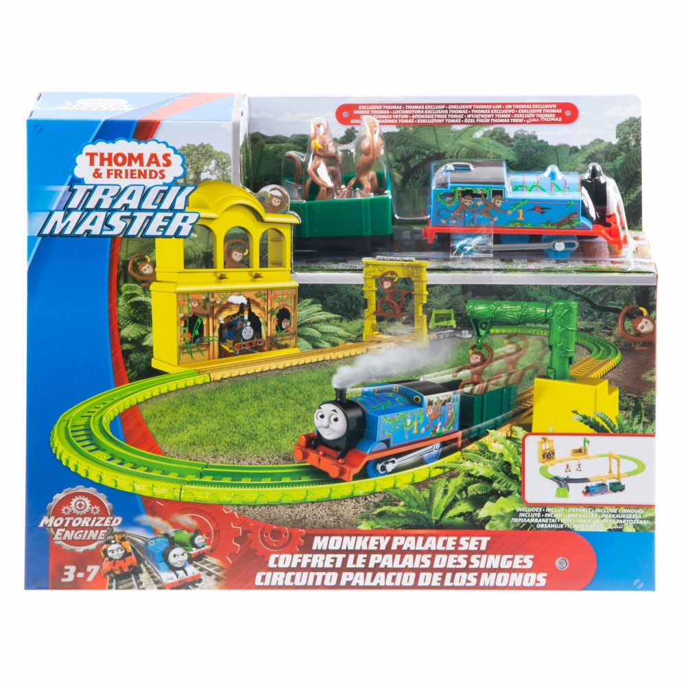 thomas and friends trackmaster monkey palace set