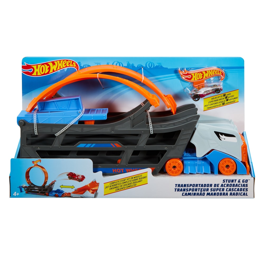 hot wheels stunt and go