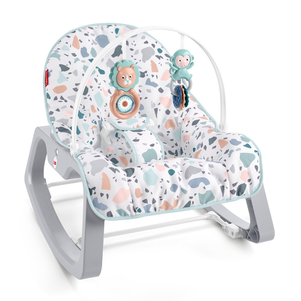 Fisher Price GKH64 Infant to Toddler Portable Baby Seat Rocker, Pacific  Pebble, 1 Piece - Foods Co.