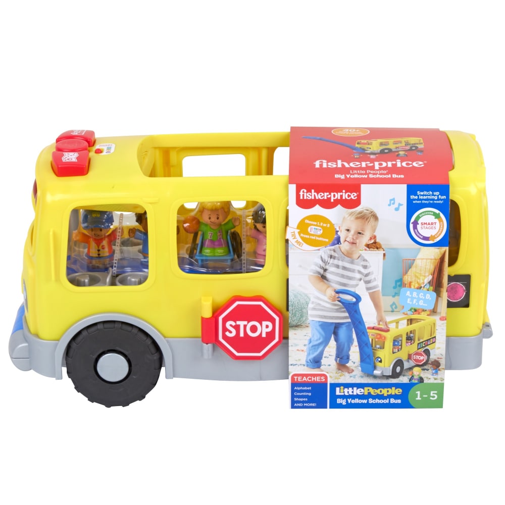 little people yellow bus